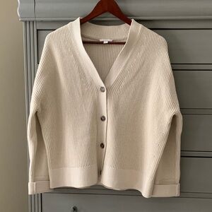COS Women's Cream Knit Cardigan